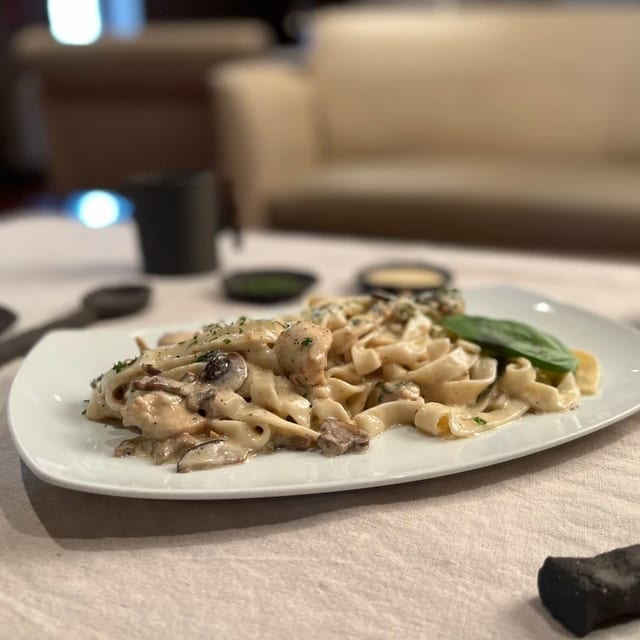 Fettuccine Pasta.