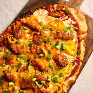 Hot Honey Crispy Chicken Pizza