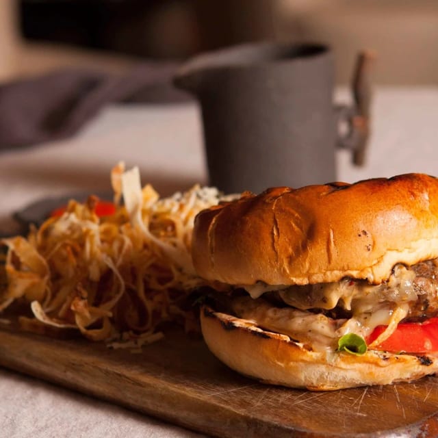 Fontina Burger.