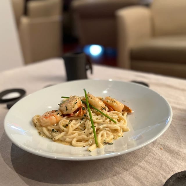 Bucatini Pasta.