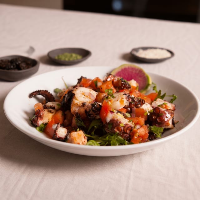 Grilled Octopus.