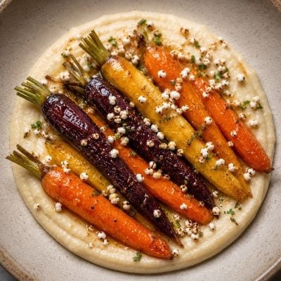 Honey Butter Glazed Carrots.