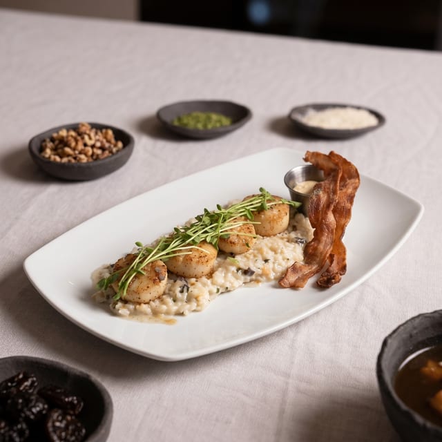 Seared Scallops.
