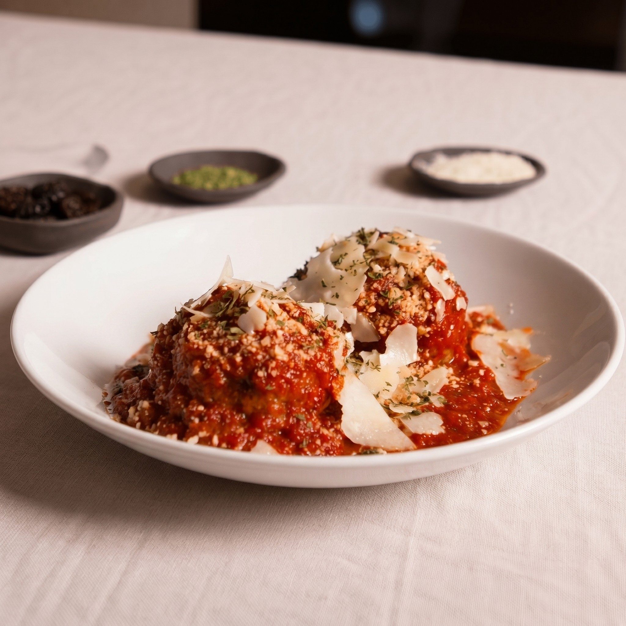 Ricotta Meatballs.